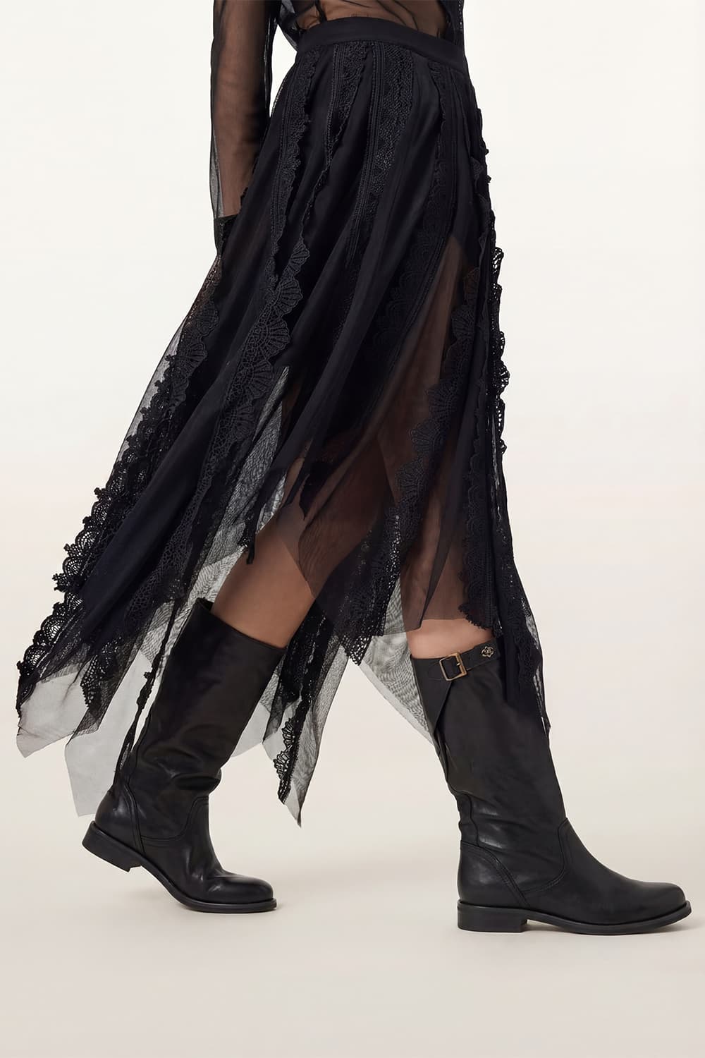 Stivali Volterra Nero donna Barone firenze - 9