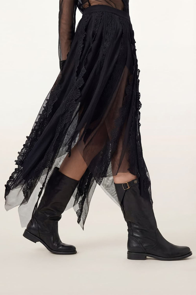 Stivali Volterra Nero donna Barone firenze - 9