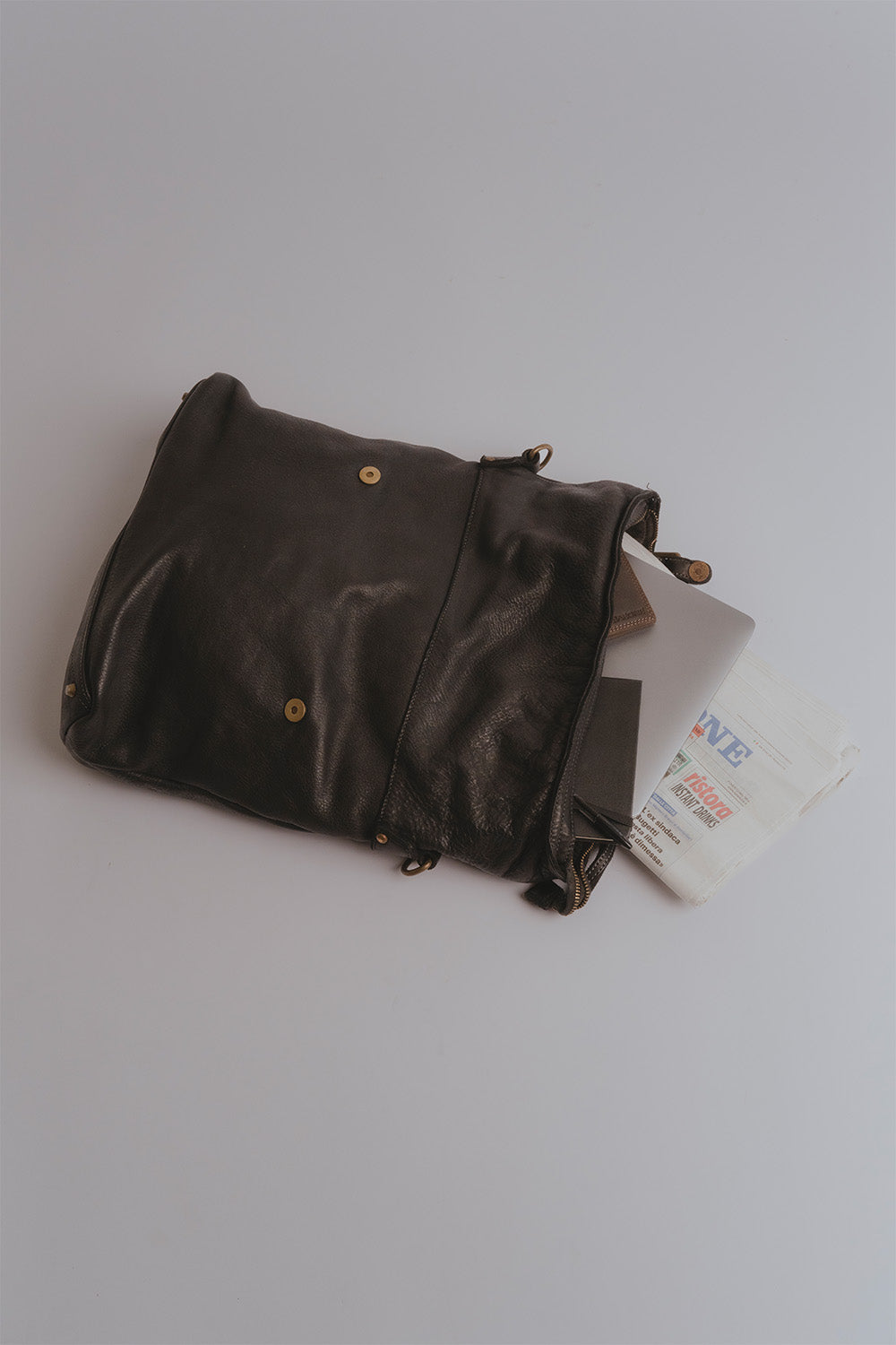 Zaino Brn - 050 Uomo Nero unisex Barone firenze - 5