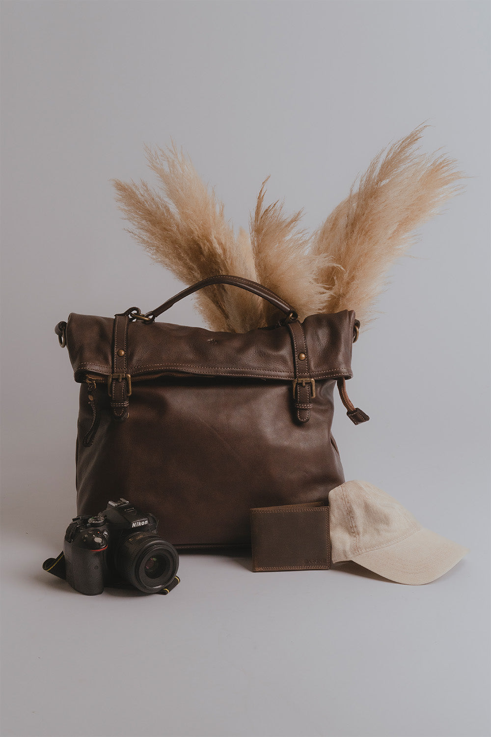 Zaino Brn - 050 Uomo Testa di moro unisex Barone firenze - 7