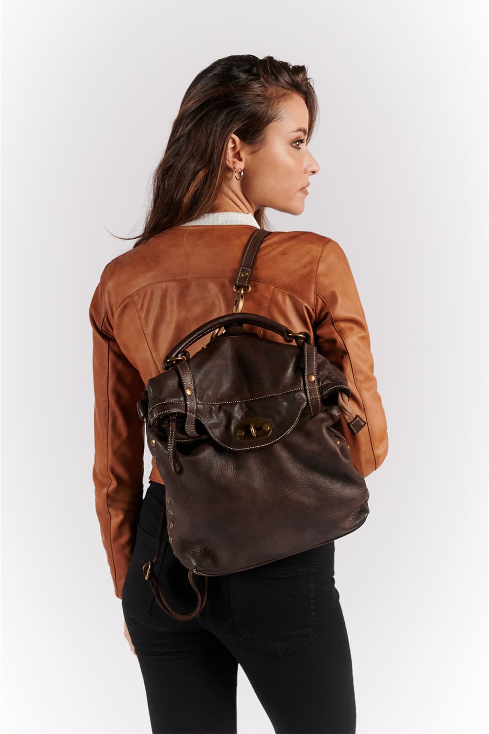 Zaino Forte Testa di moro unisex Barone firenze - 2