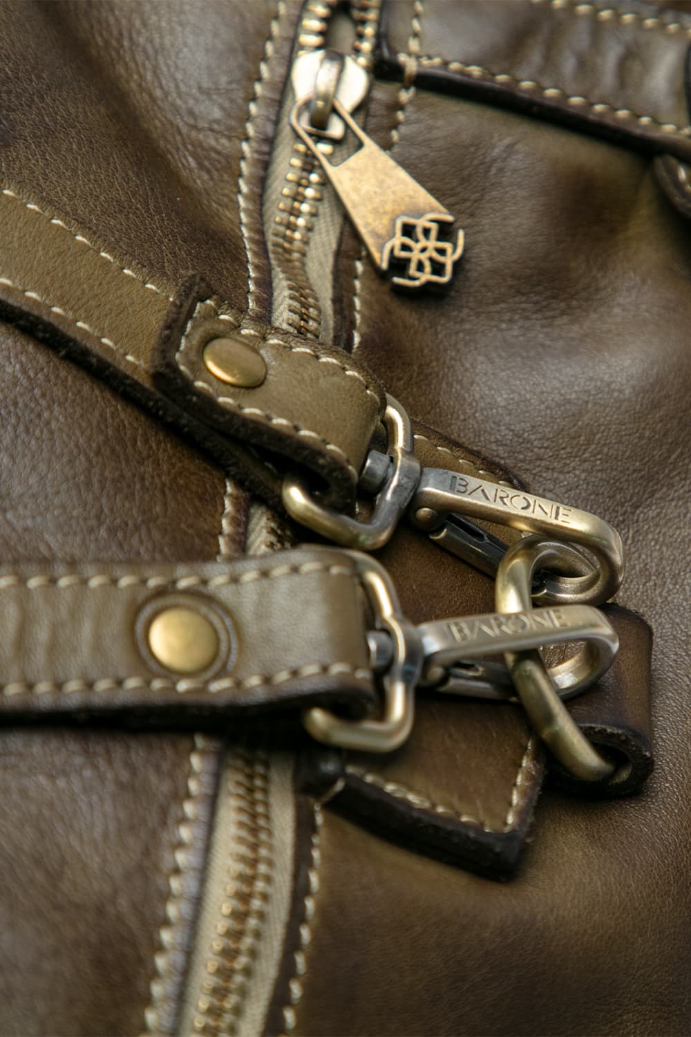 Zaino Forte Verde unisex Barone firenze - 5