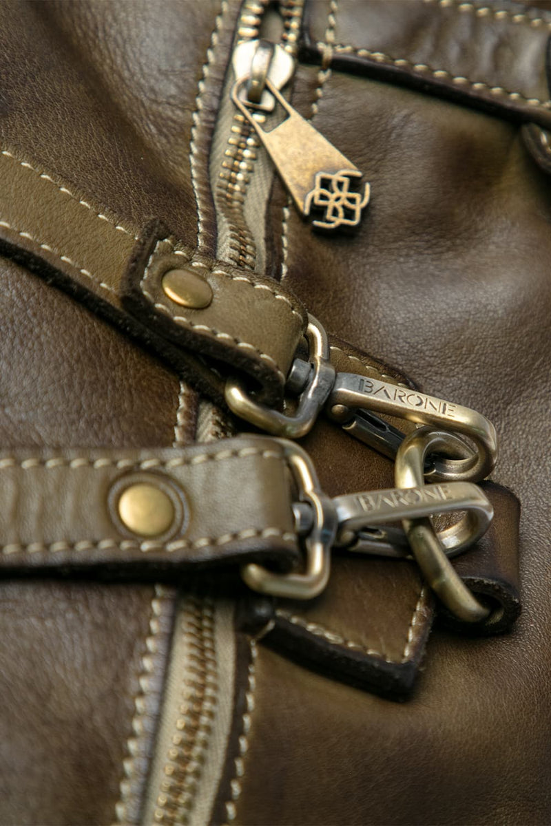 Zaino Forte Verde unisex Barone firenze - 5