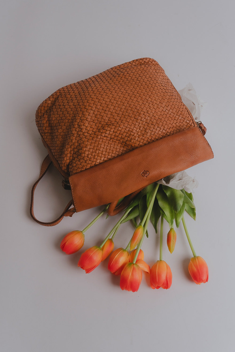 Zaino Pisa Cuoio donna Barone firenze - 4