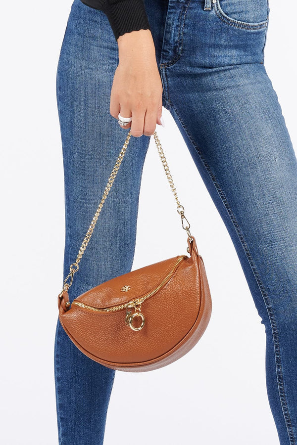 Marsupio Bea Cuoio donna Barone firenze