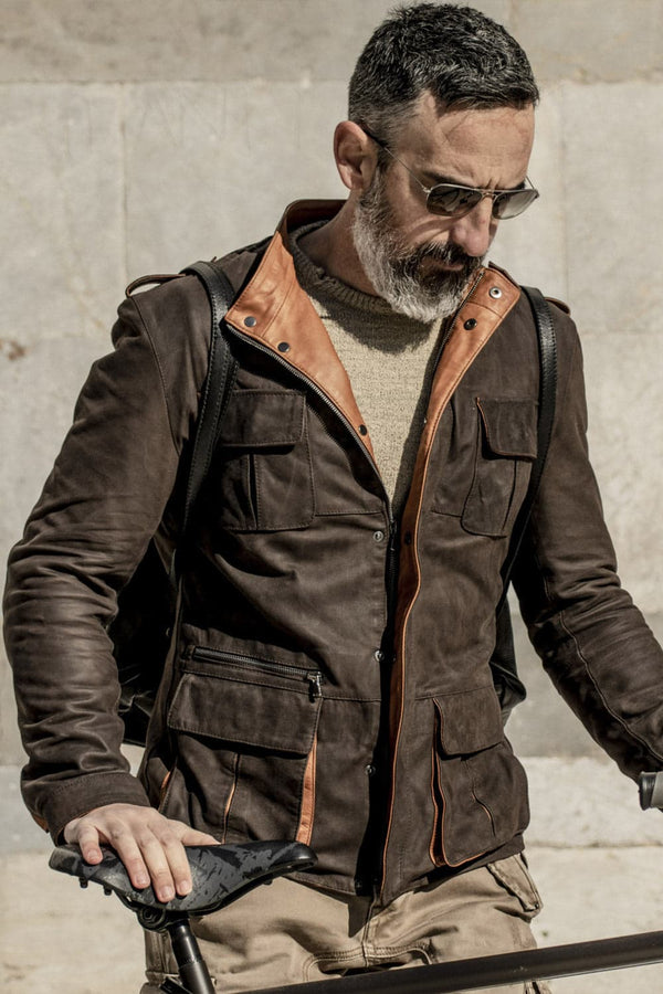 Francesco Oleato Sahariana Testa di Moro uomo Barone firenze