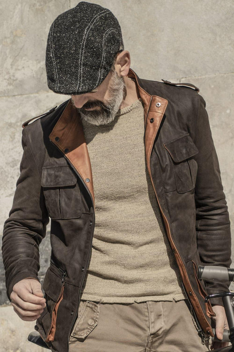 Francesco Oleato Sahariana Testa di Moro uomo Barone firenze - 7