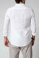 Camicia Uomo Lino Bianco uomo Barone firenze - 6