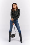 Marsupio Bea Nero donna Barone firenze - 6