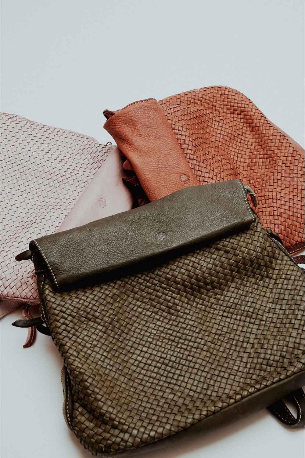 Zaino Pisa Cuoio donna Barone firenze - 5