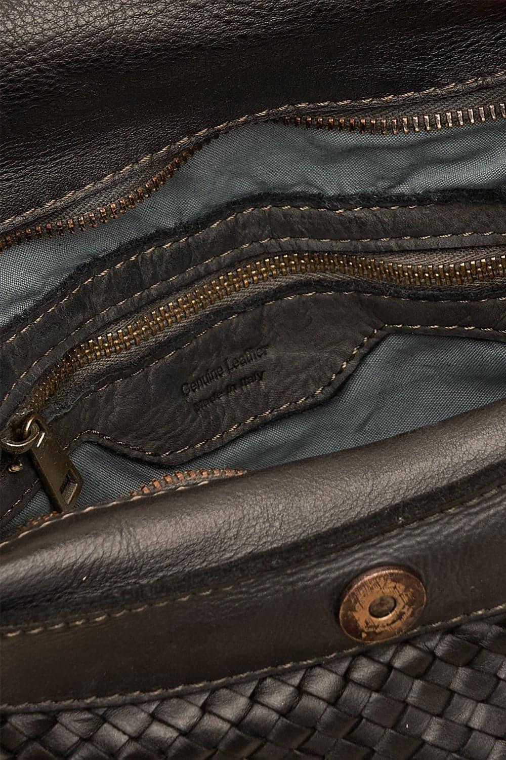 Zaino Pisa Nero donna Barone firenze - 5