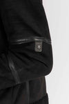 Chiodo Gold Shearling Style Nero unisex Barone firenze - 9