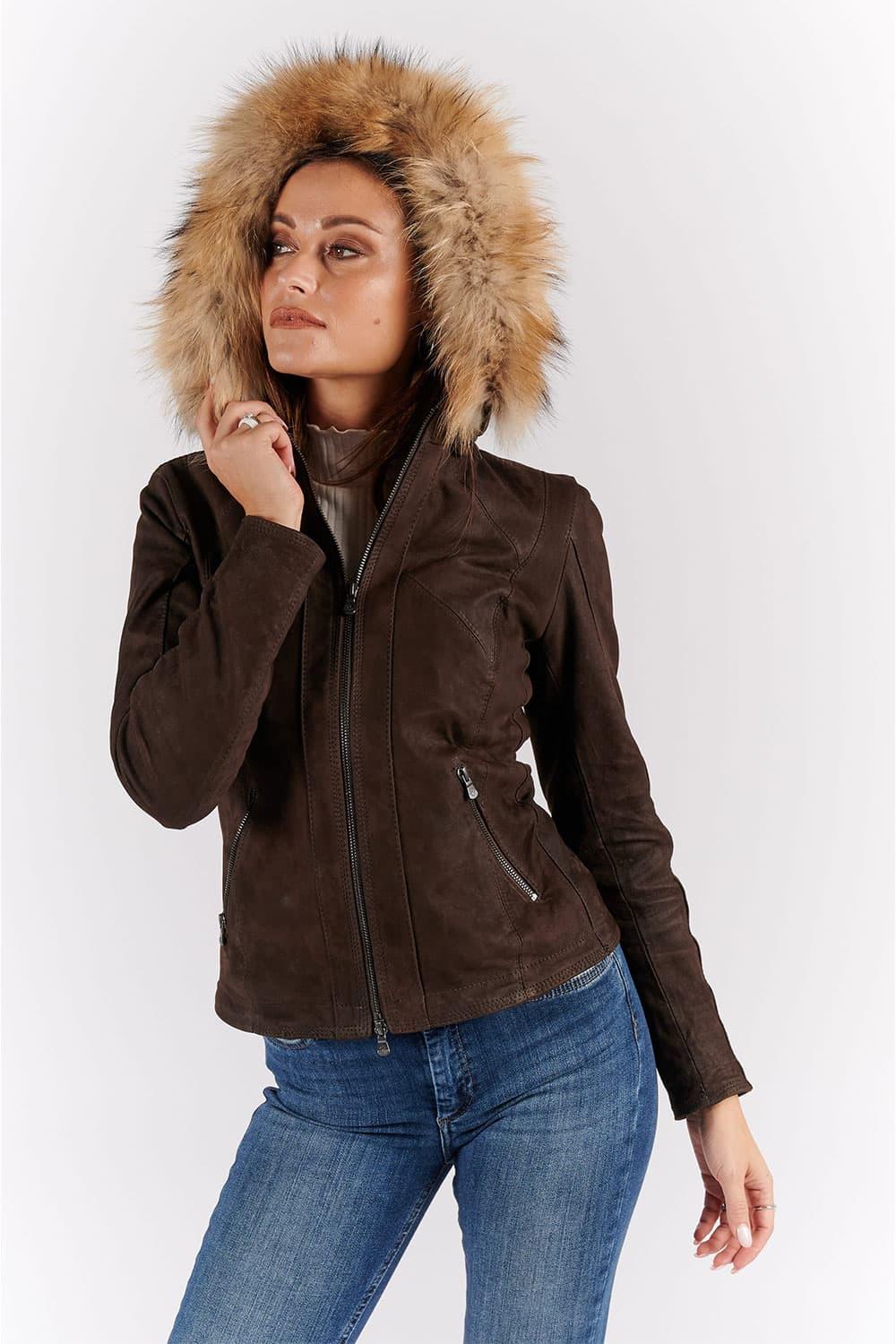 Sofia Oleato con Cappuccio Fur Tdm donna Barone firenze - 8