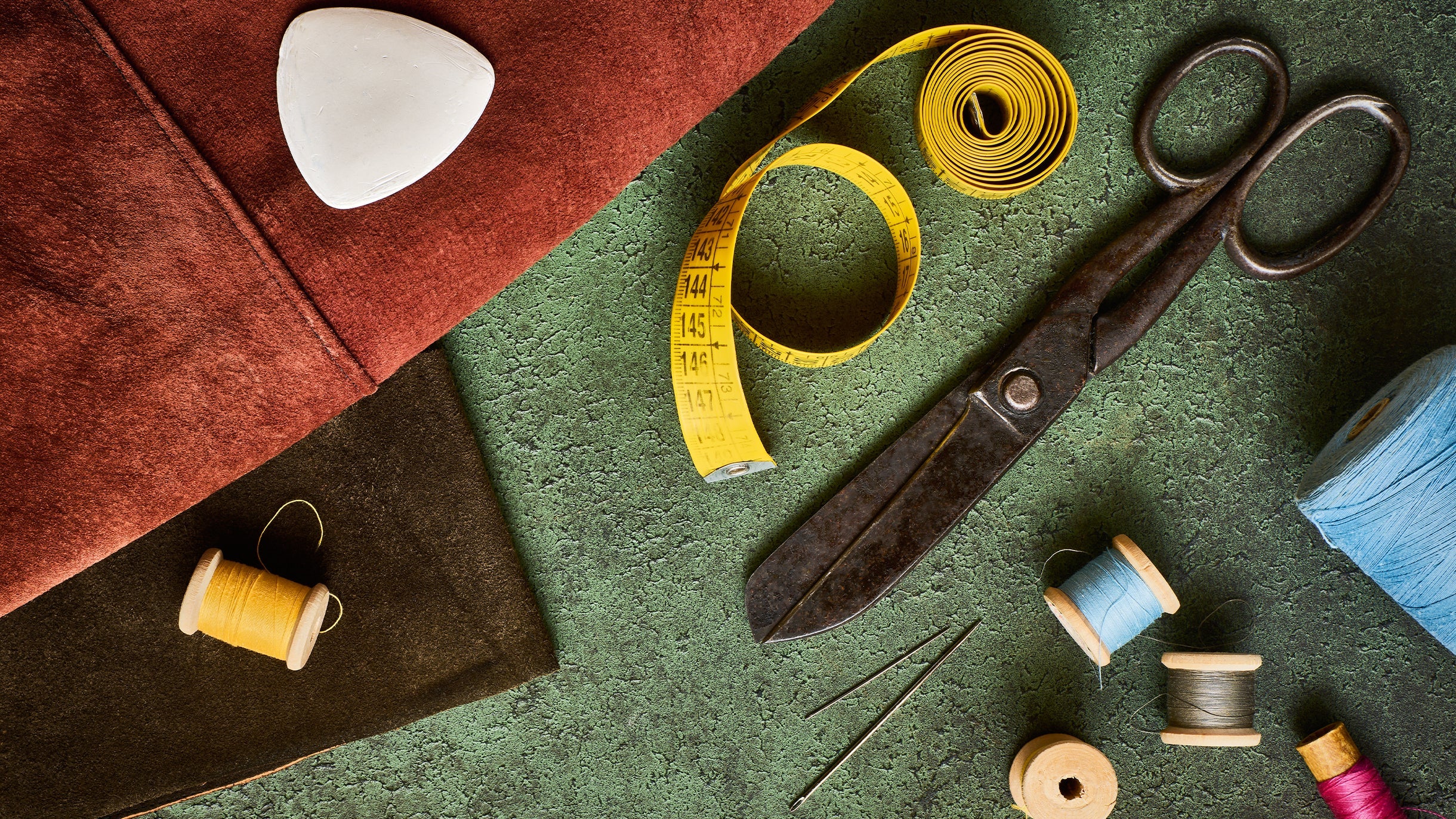 Repairing a ruined suede jacket
