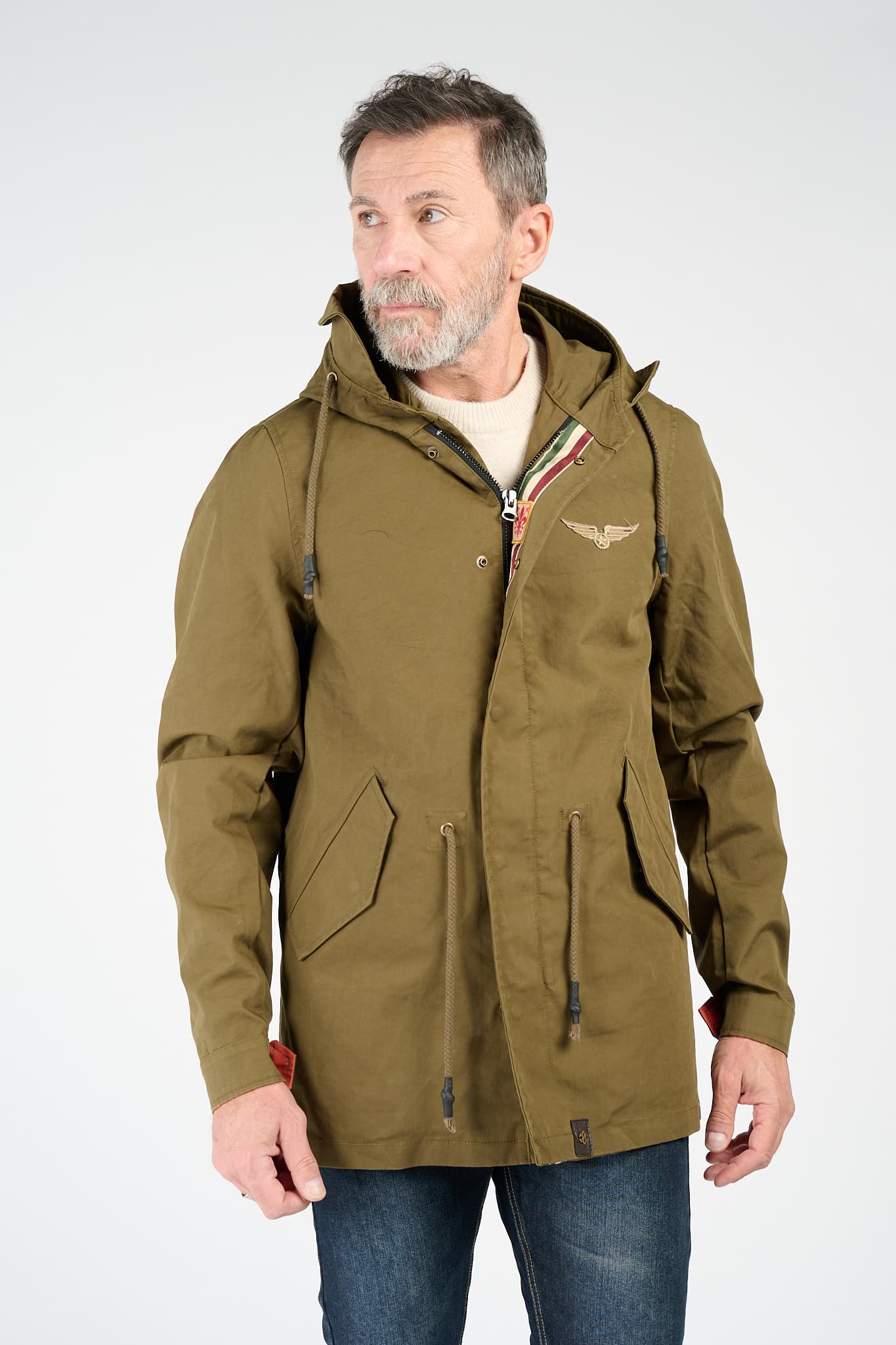 Men's Long Parka - Baron Florence