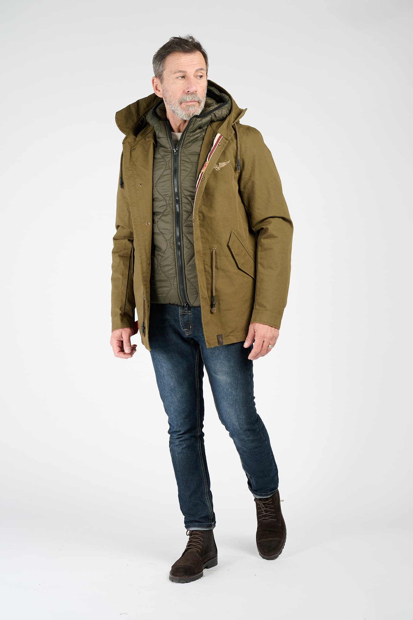 Men's Long Parka - Baron Florence