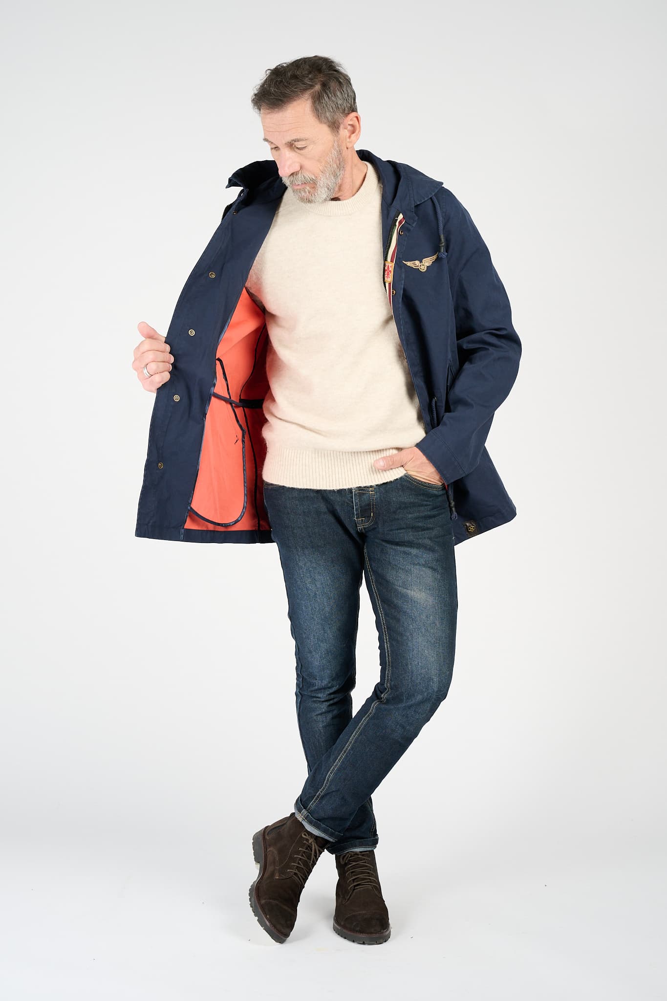 Men's Long Parka - Baron Florence