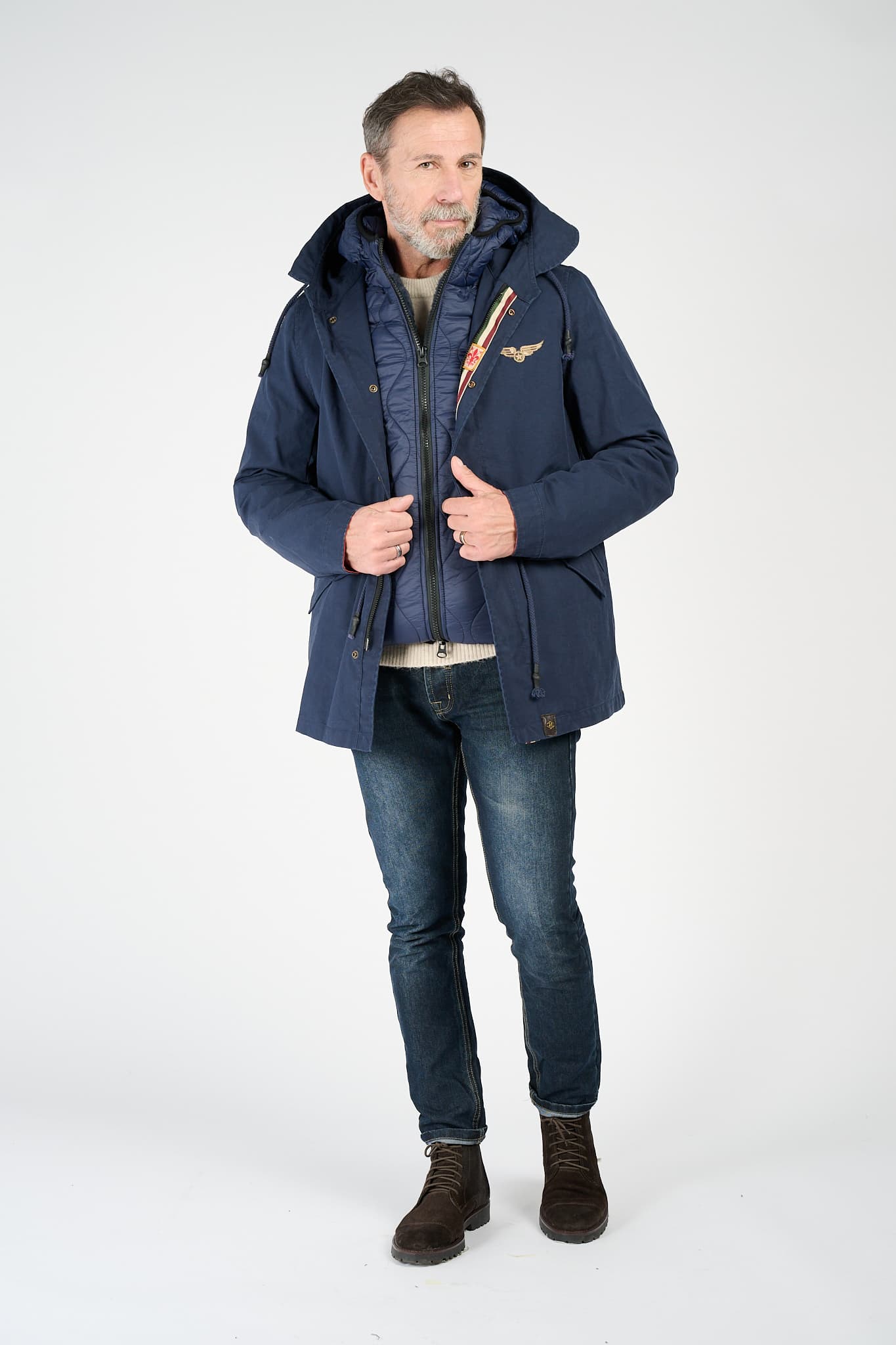 Men's Long Parka - Baron Florence