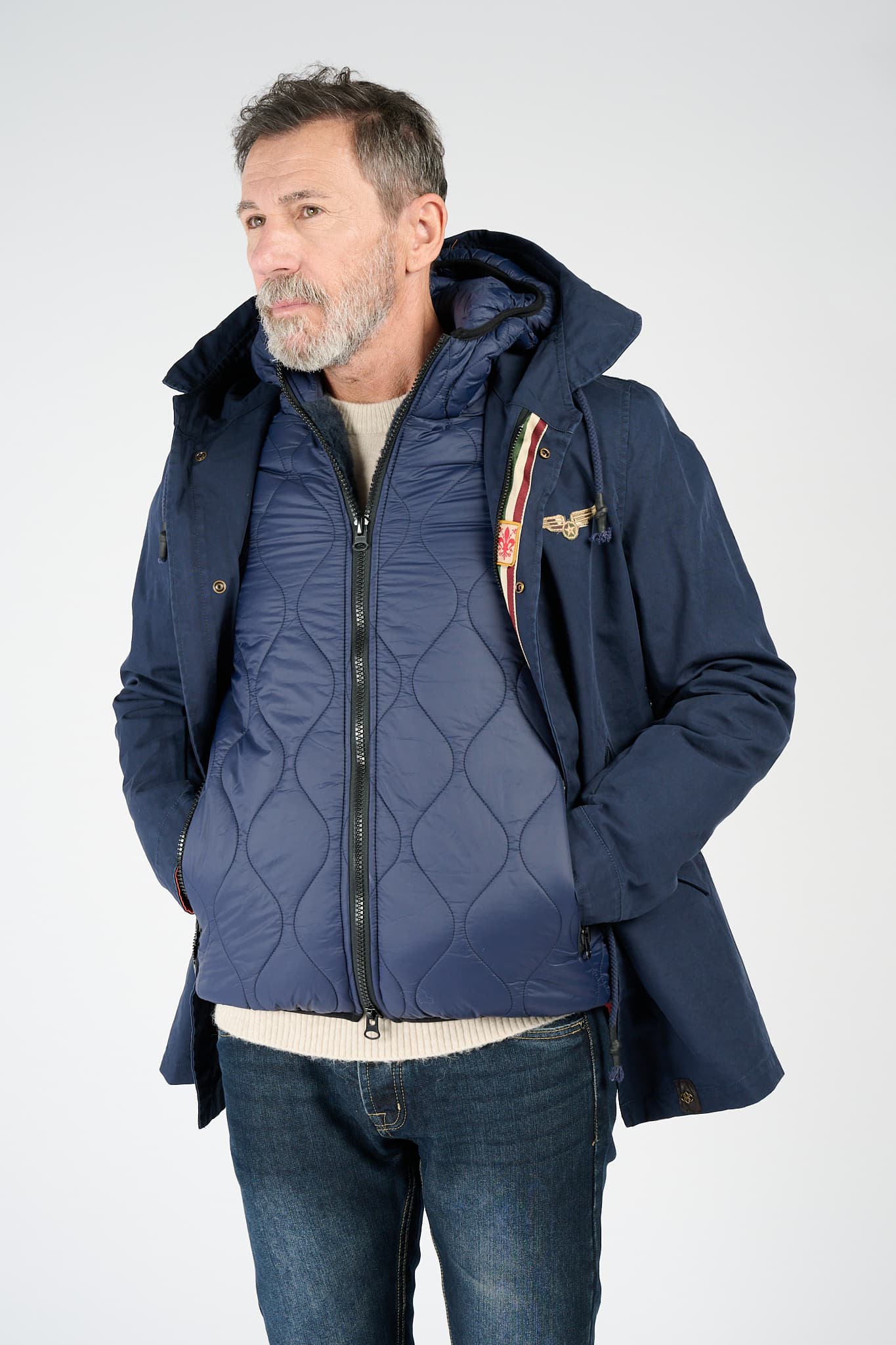 Men's Long Parka - Baron Florence