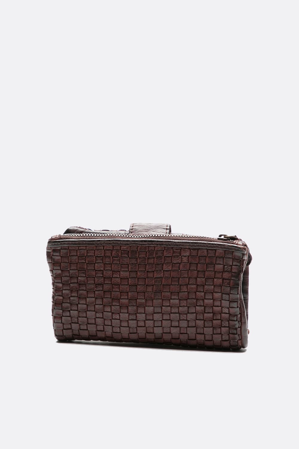 Intreccio Large Button Wallet - Barone Firenze