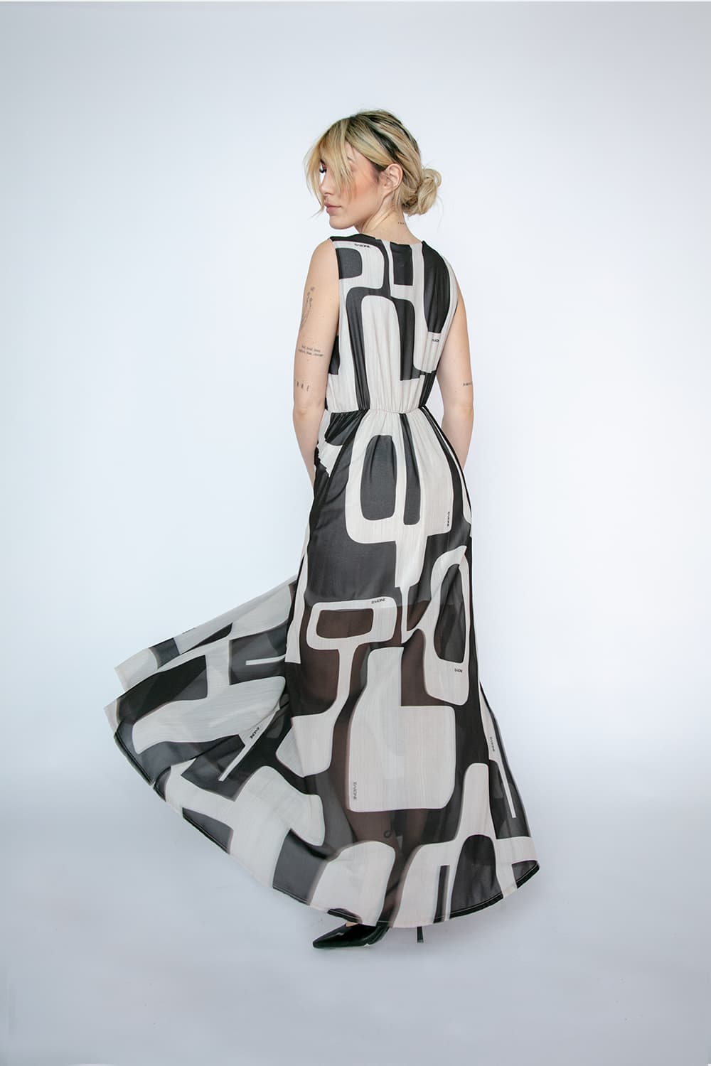 Long Dress with Slit | Baron Florence