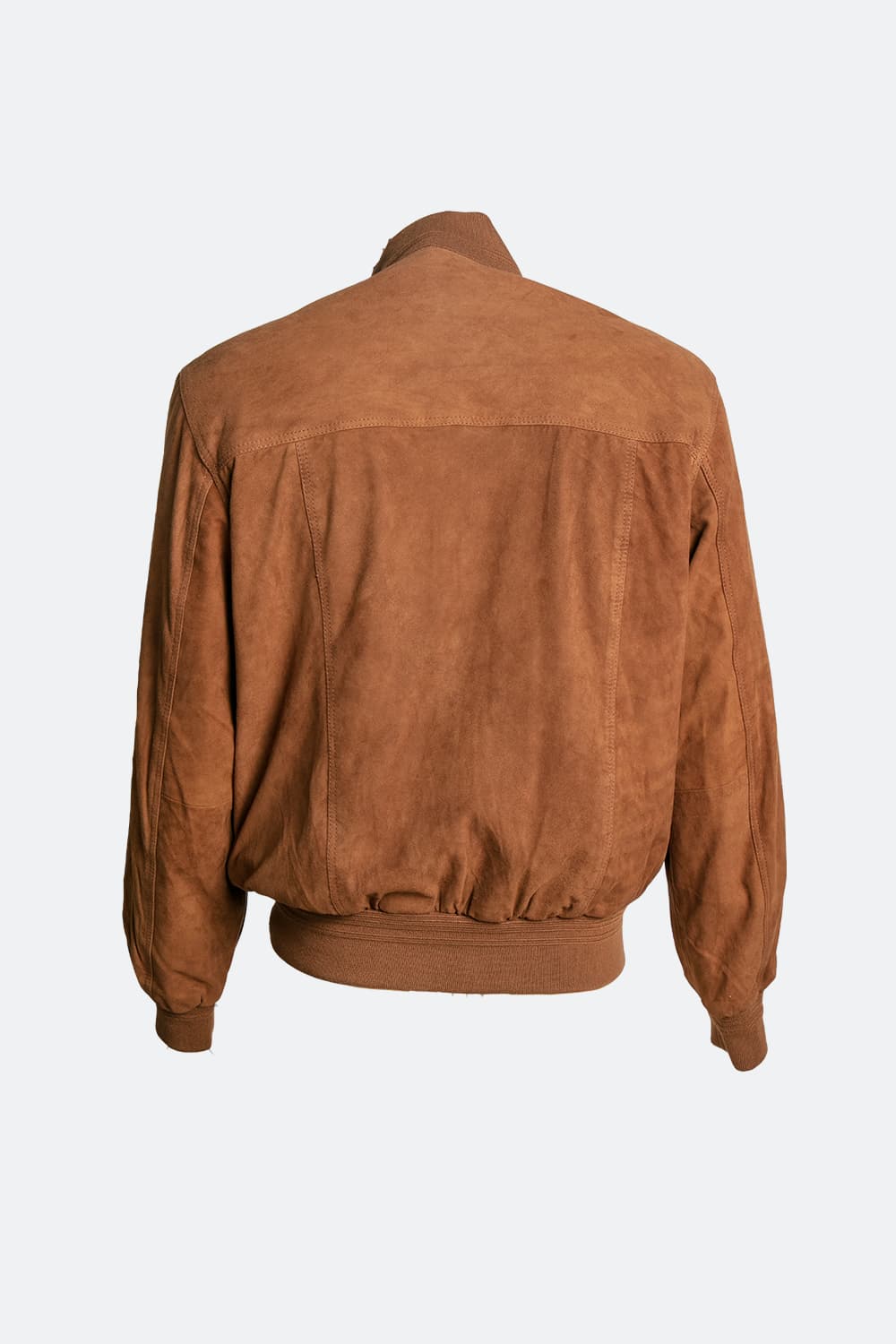 Aldo Polo Suede jacket man 100% genuine leather Made in Italy - Barone Firenze