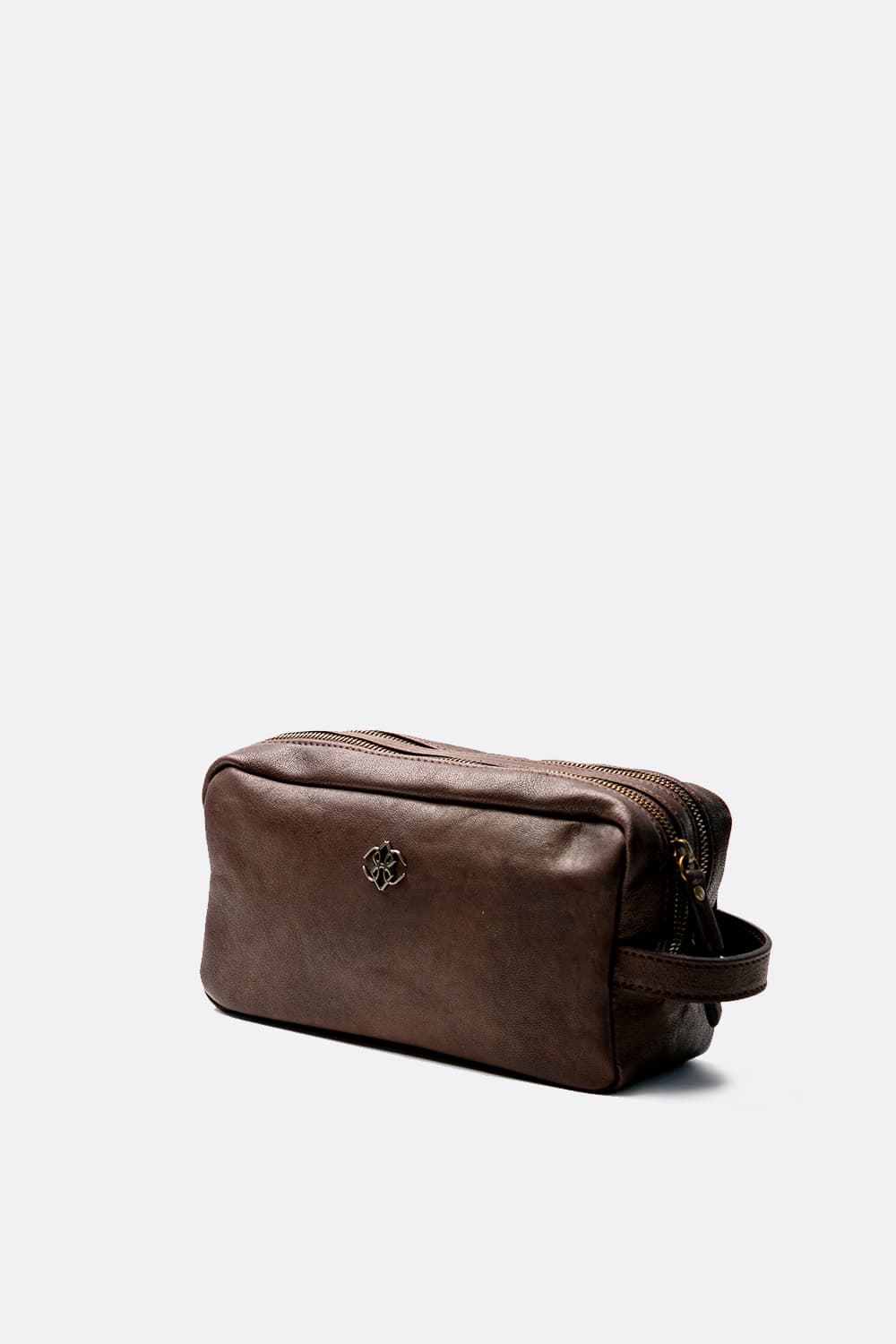 Beauty Case 100% genuine leather Made in Italy - Barone Firenze