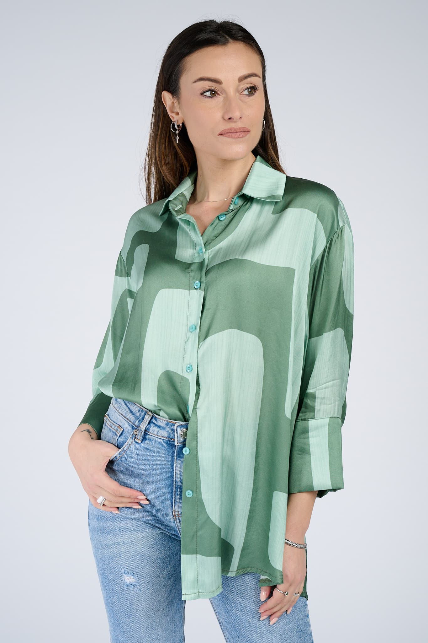Bottoncini Blouse - Baron Florence
