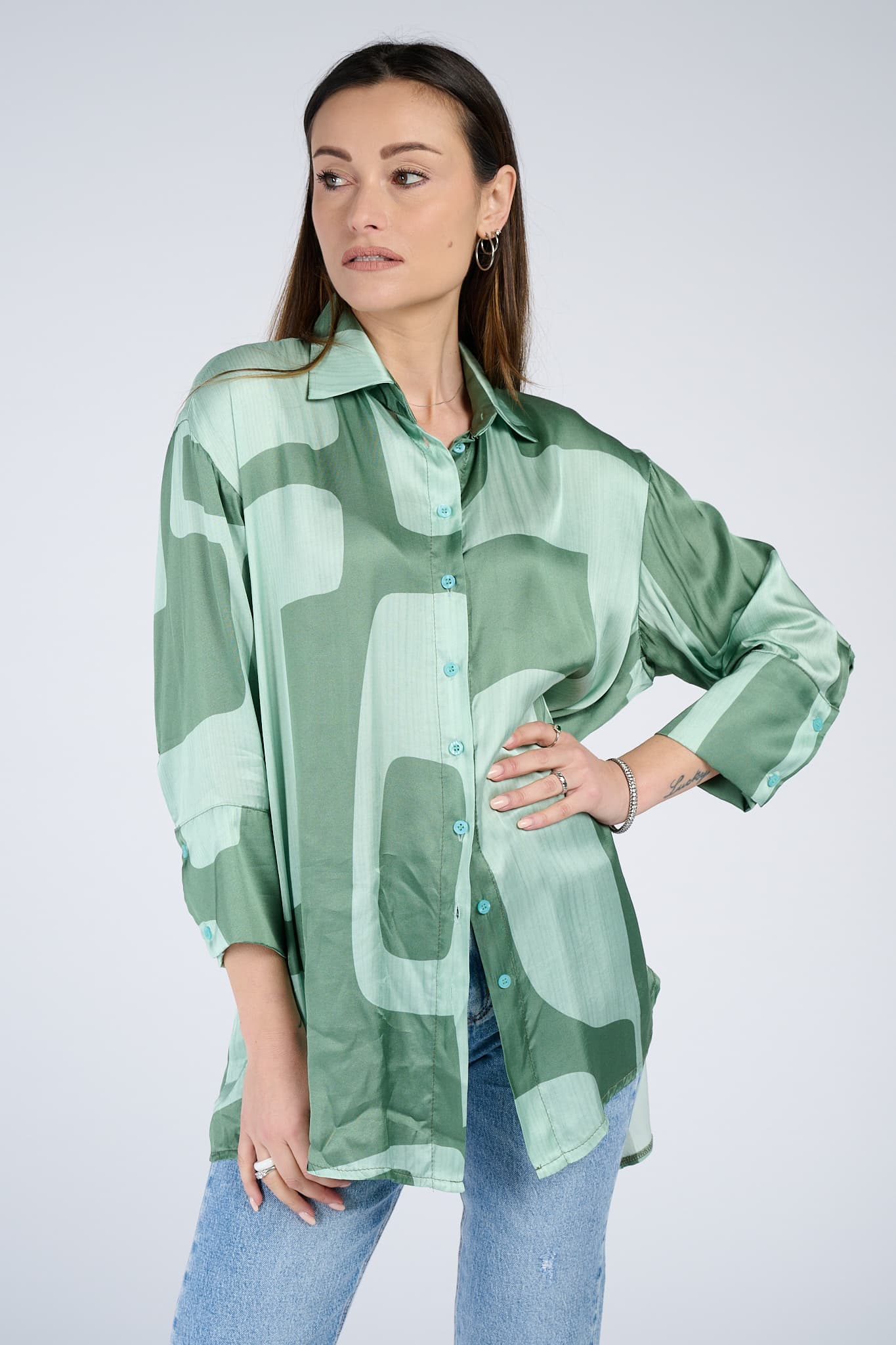 Bottoncini Blouse - Baron Florence