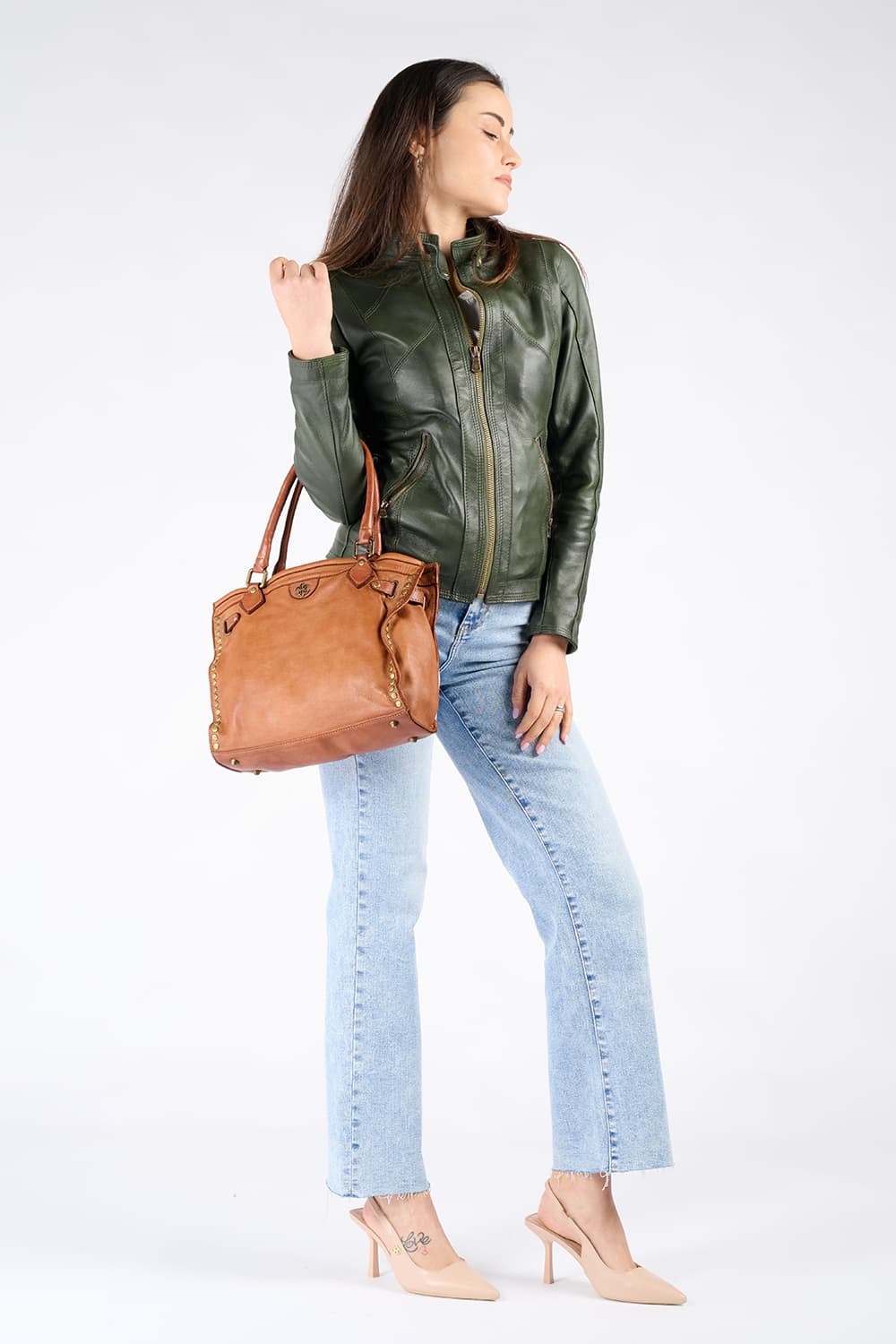 Botticelli Small women's bag 100% genuine leather Made in Italy - Barone Firenze