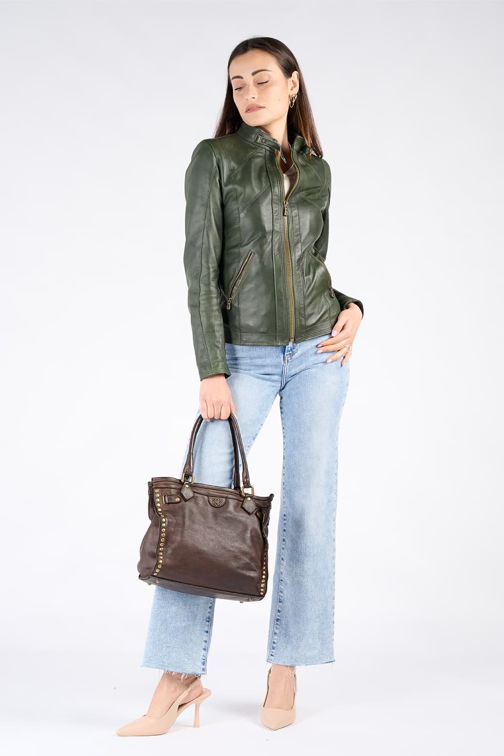 Botticelli Small women's bag 100% genuine leather Made in Italy - Barone Firenze