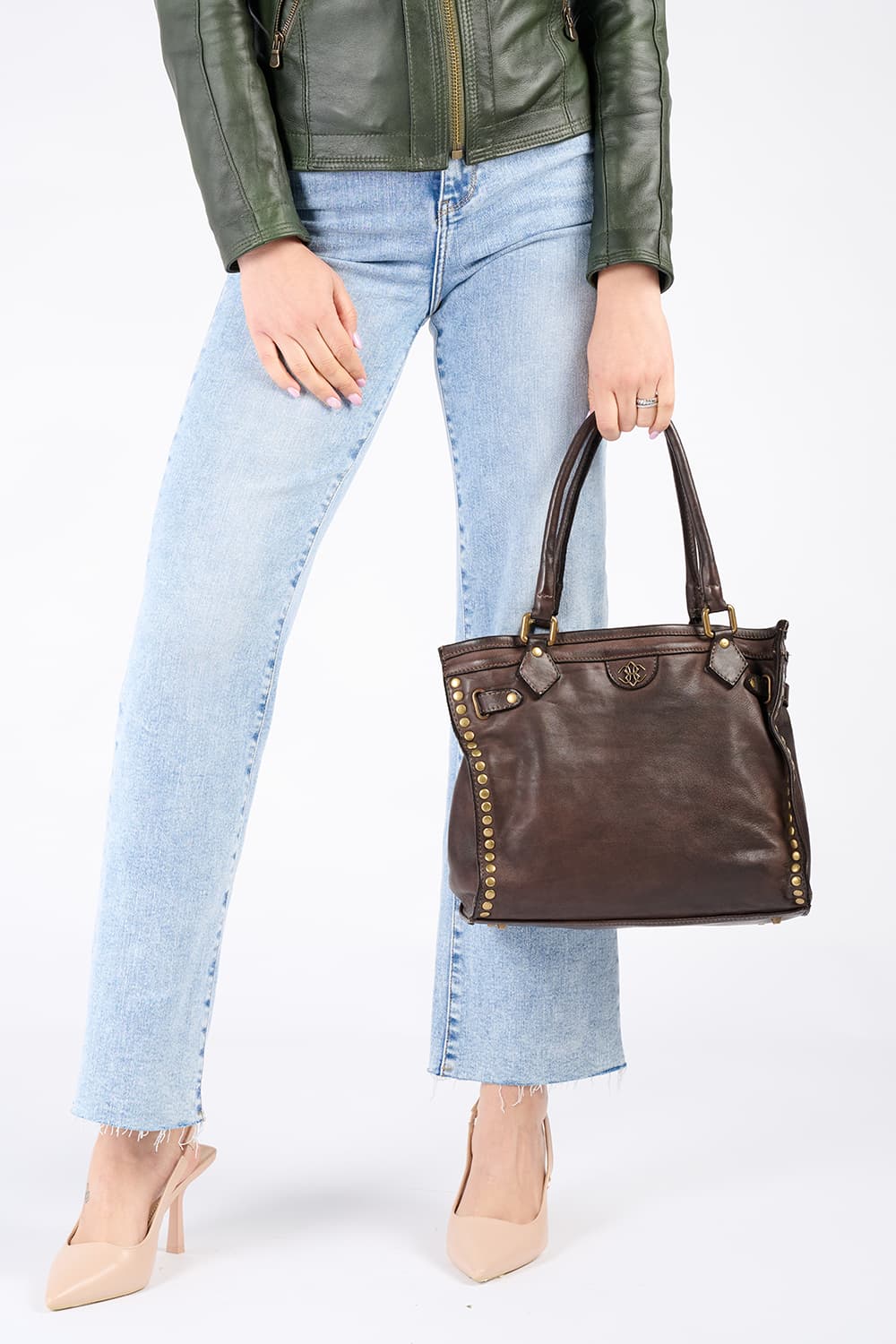 Botticelli Small women's bag 100% genuine leather Made in Italy - Barone Firenze