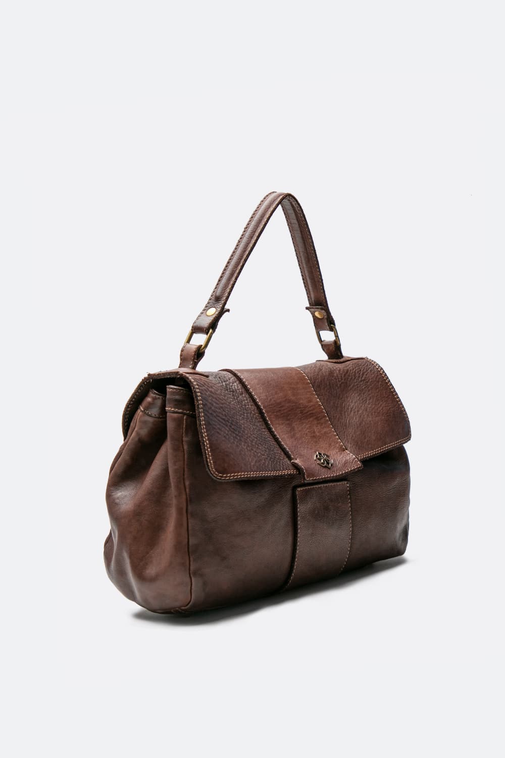 Carrara woman postina bag 100% genuine leather Made in Italy - Barone Firenze