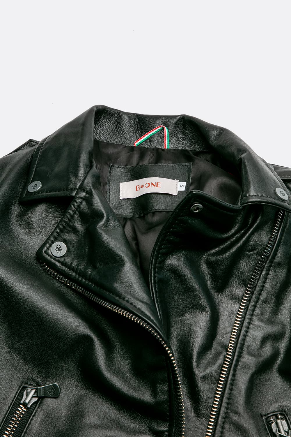 Chiodo Donna Bis jacket 100% genuine leather Made in Italy - Barone Firenze