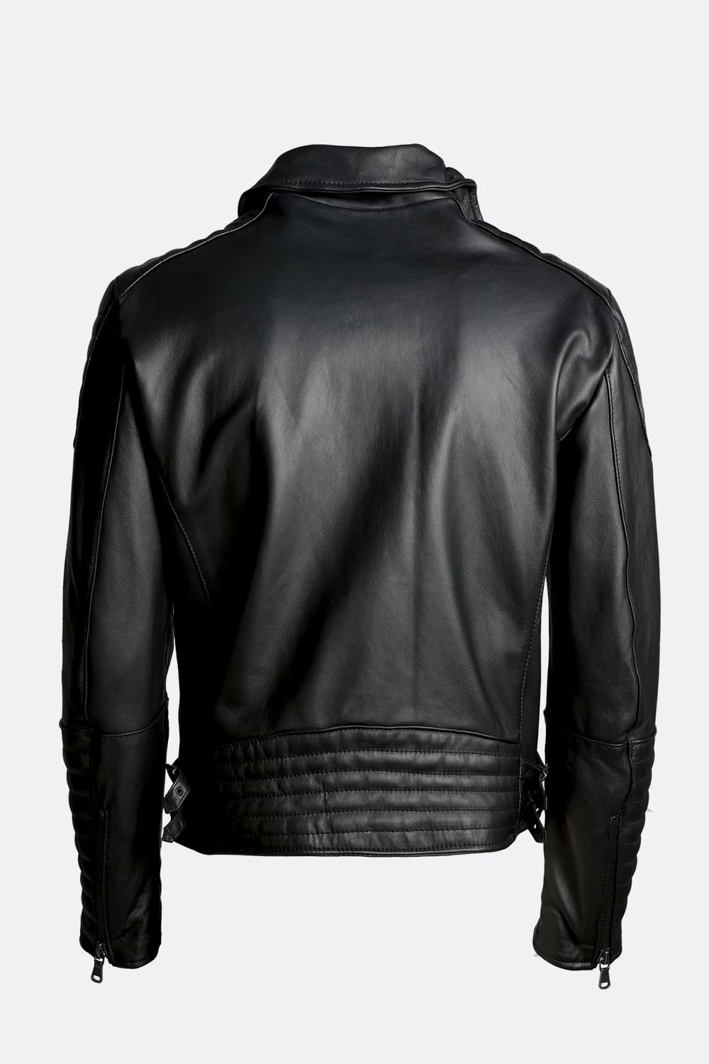 Chiodo Matteo Bike women's jacket 100% genuine leather Made in Italy- Barone Firenze