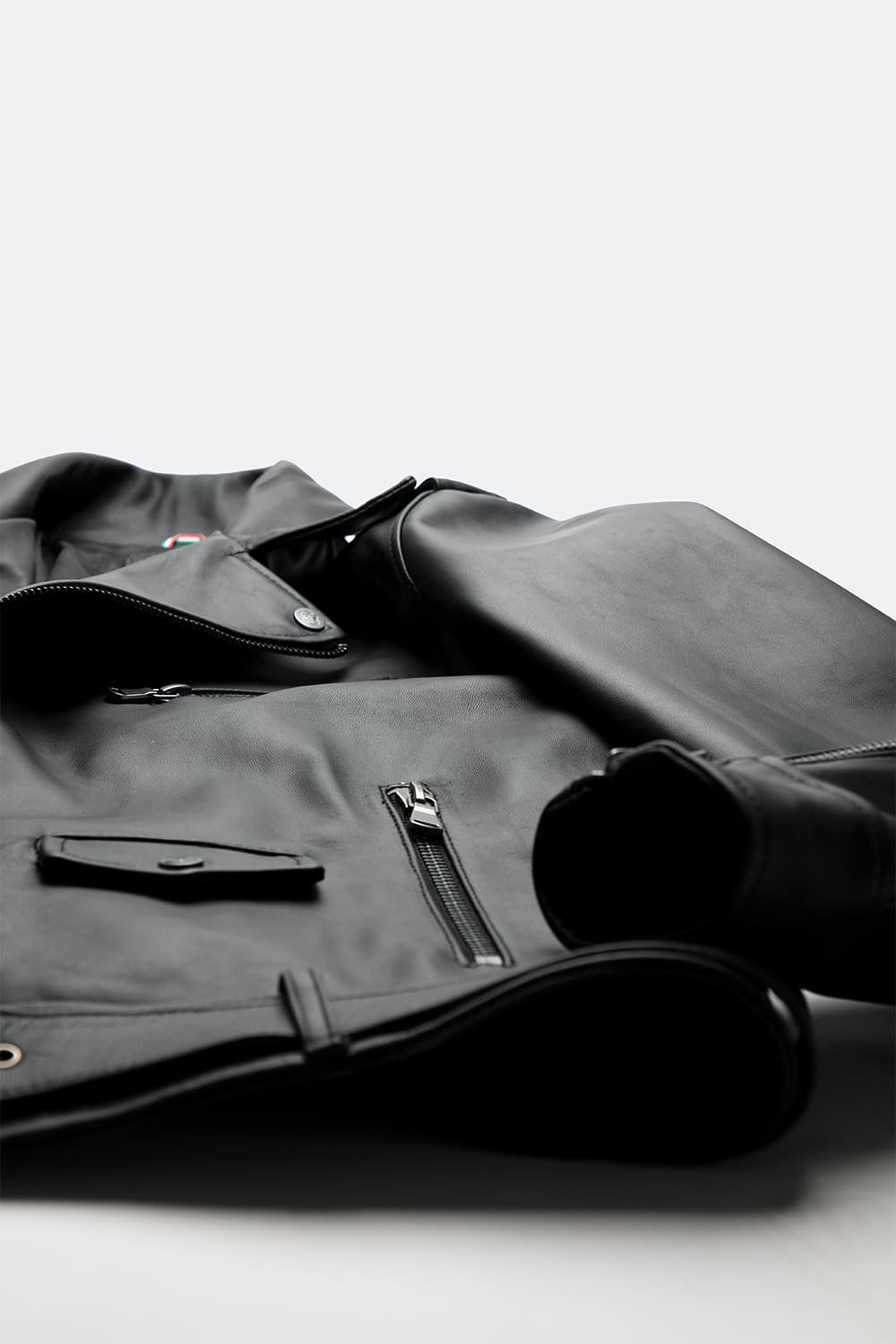 Chiodo Uomo jacket 100% genuine leather Made in Italy - Barone Firenze