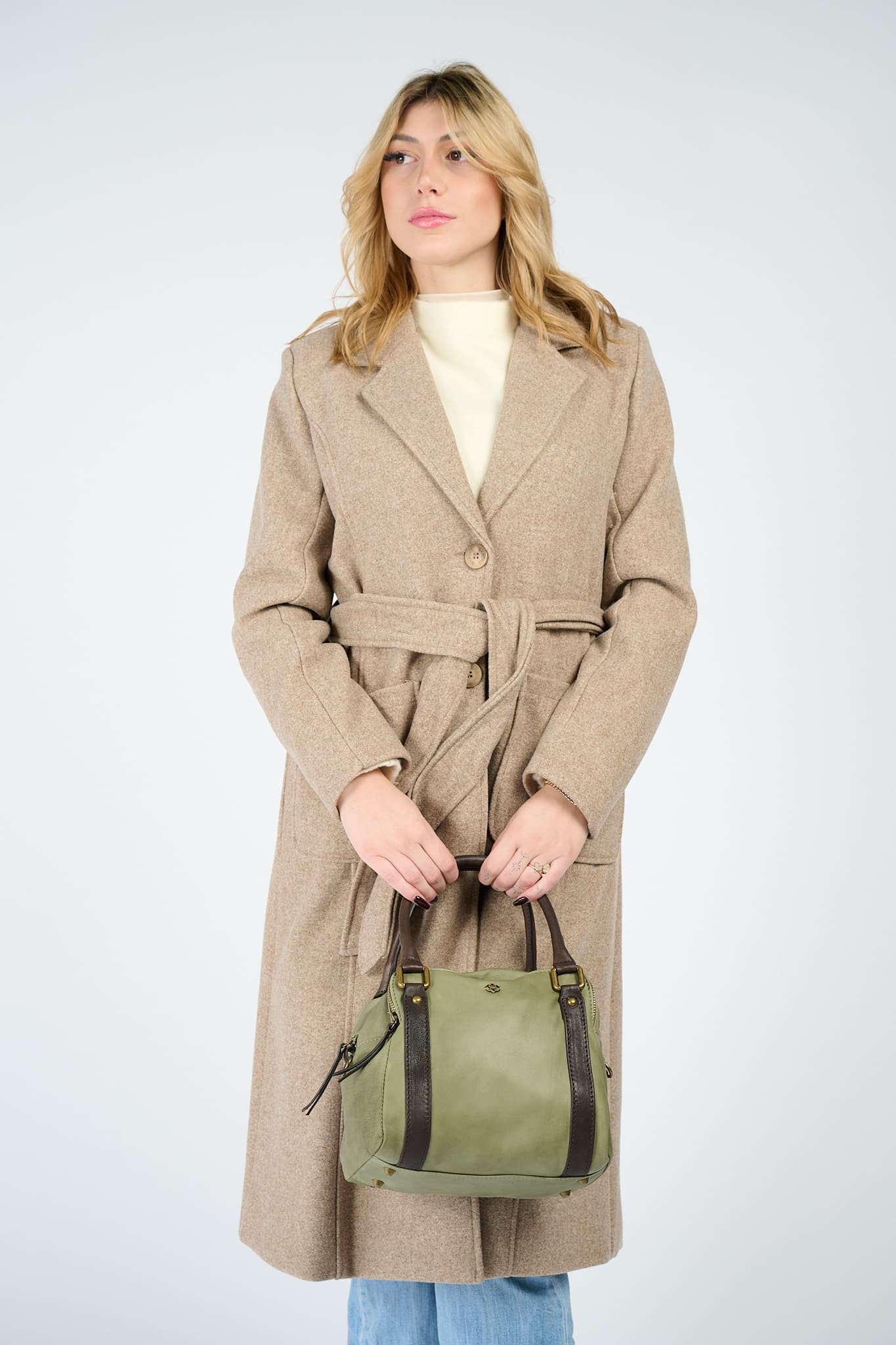 Divina women's bag 100% genuine leather Made in Italy - Barone Firenze