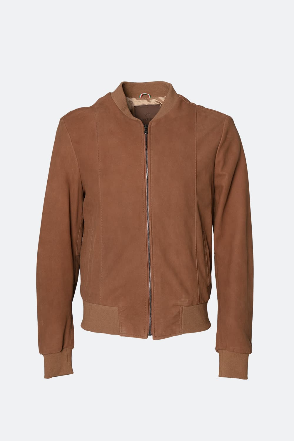 Enrico Camoscio man jacket 100% genuine leather Made in Italy - Barone Firenze