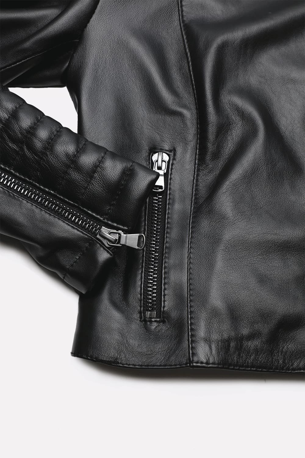 Faby Bike Corto women's jacket 100% genuine leather Made in Italy - Barone Firenze