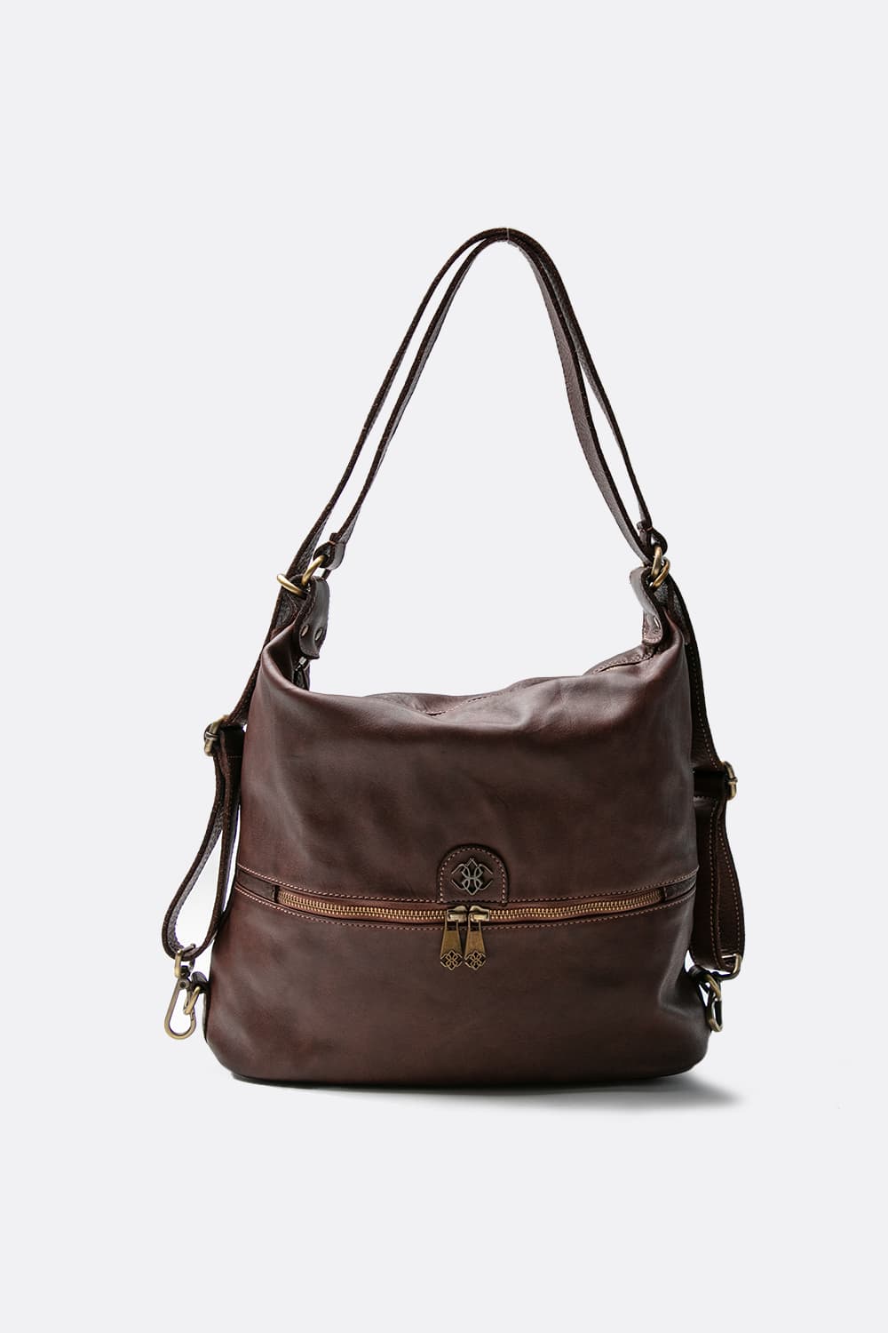 Ghibellina Backpack Bag 100% genuine leather Made in Italy - Barone Firenze