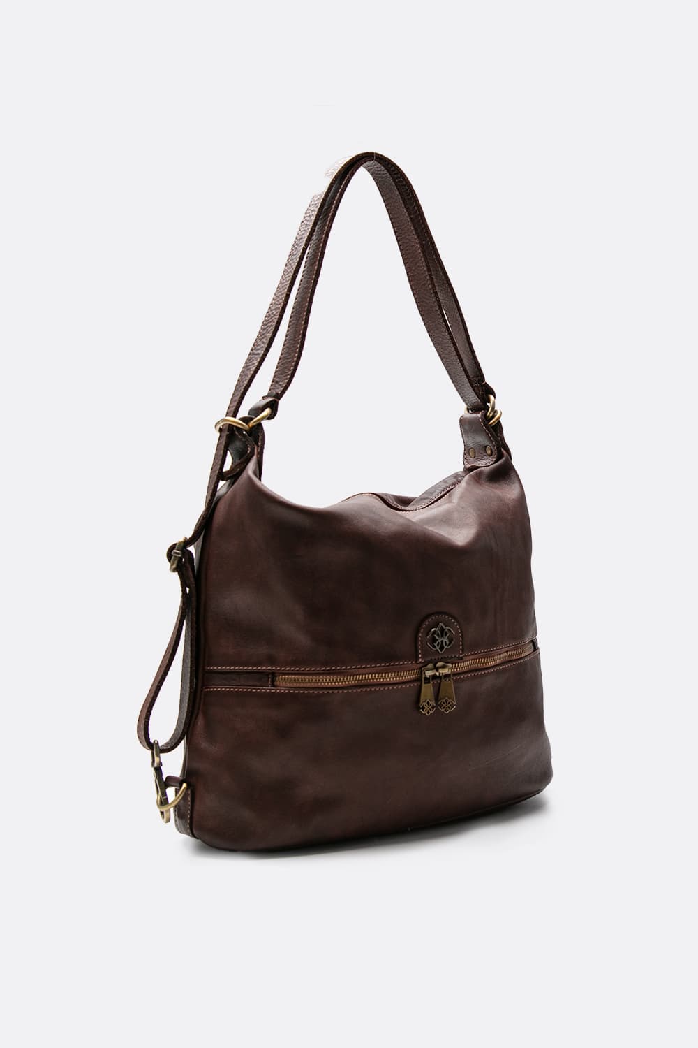 Ghibellina Backpack Bag 100% genuine leather Made in Italy - Barone Firenze