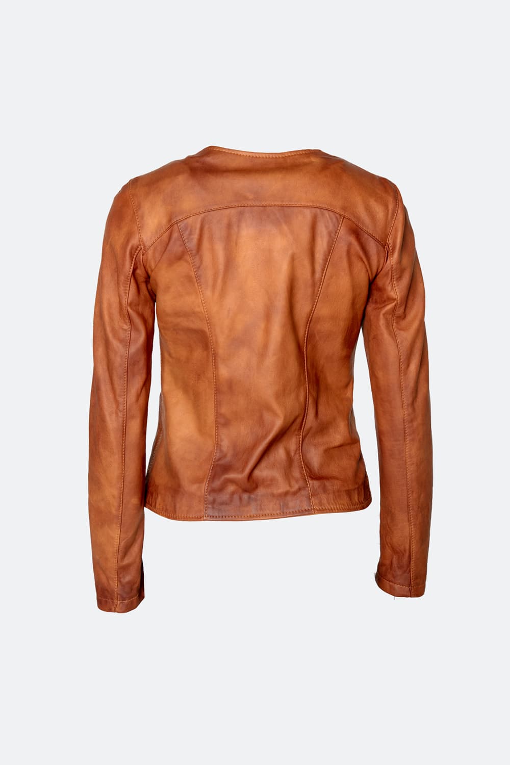 Irene Gold Vintage women's jacket 100% genuine leather Made in Italy - Barone Firenze