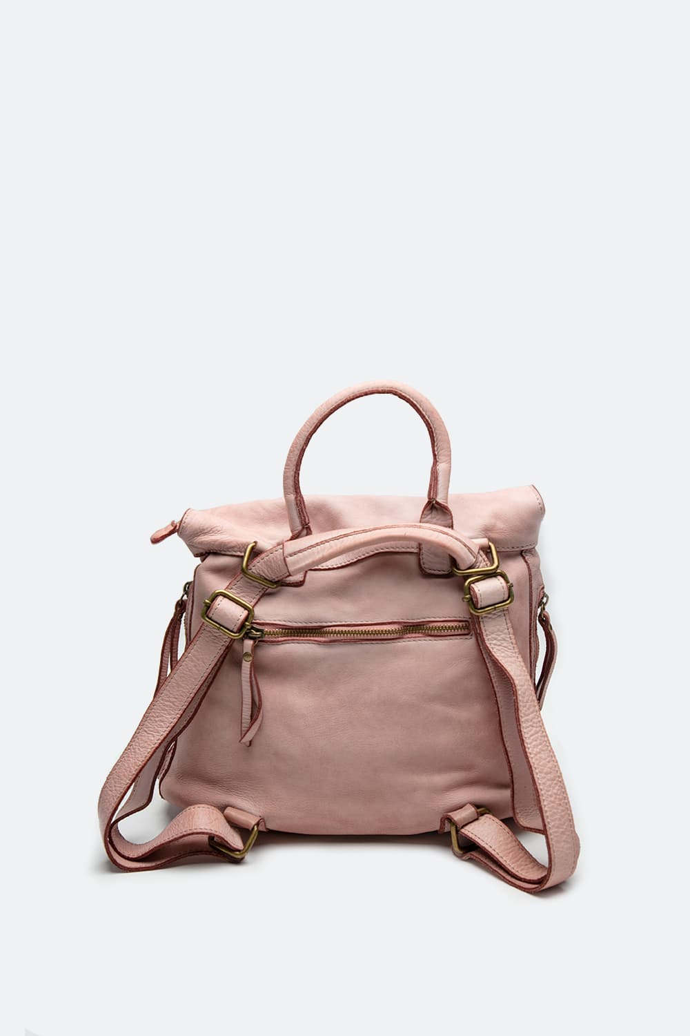 Pisa women's backpack 100% genuine leather Made in Italy - Barone Firenze