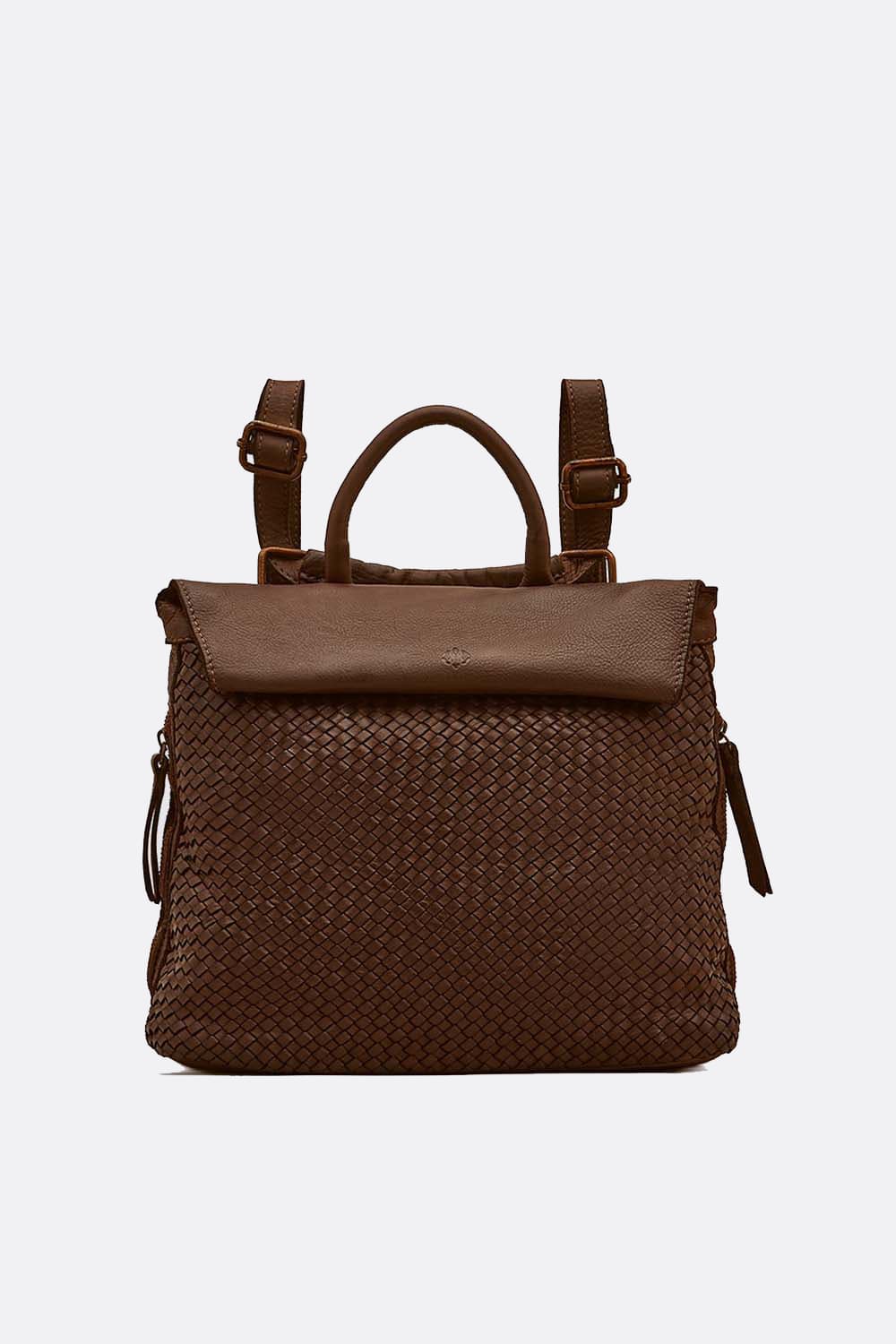 Pisa women's backpack 100% genuine leather Made in Italy - Barone Firenze