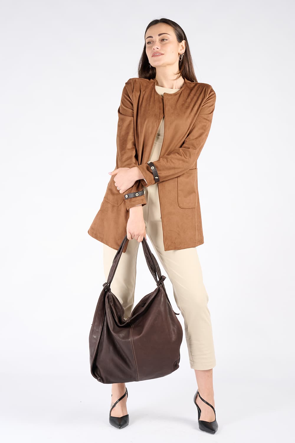Pistoia women's bag 100% genuine leather Made in Italy - Barone Firenze