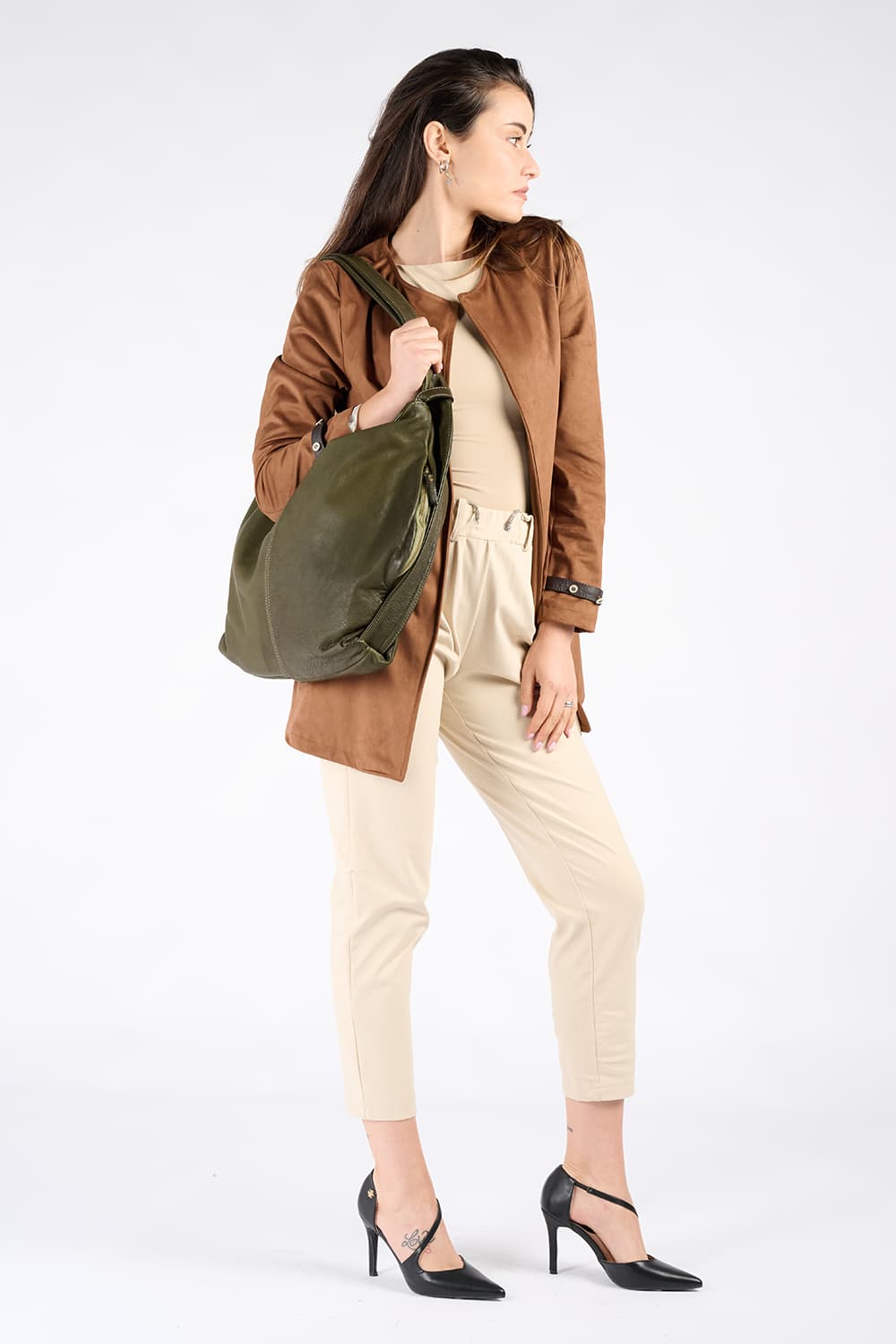 Pistoia women's bag 100% genuine leather Made in Italy - Barone Firenze