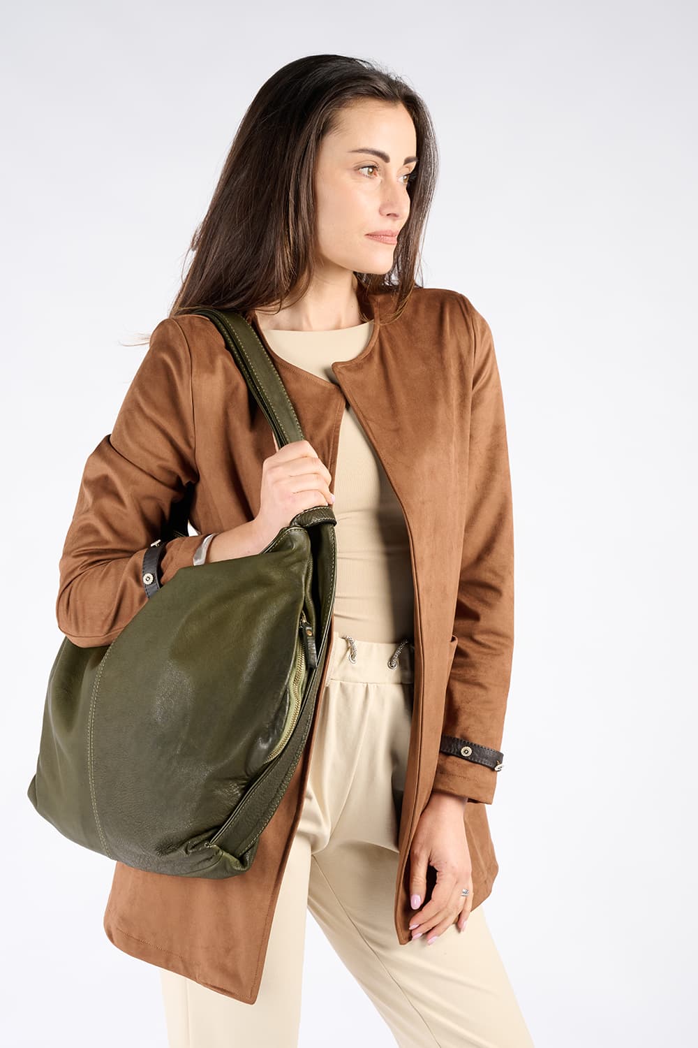 Pistoia women's bag 100% genuine leather Made in Italy - Barone Firenze