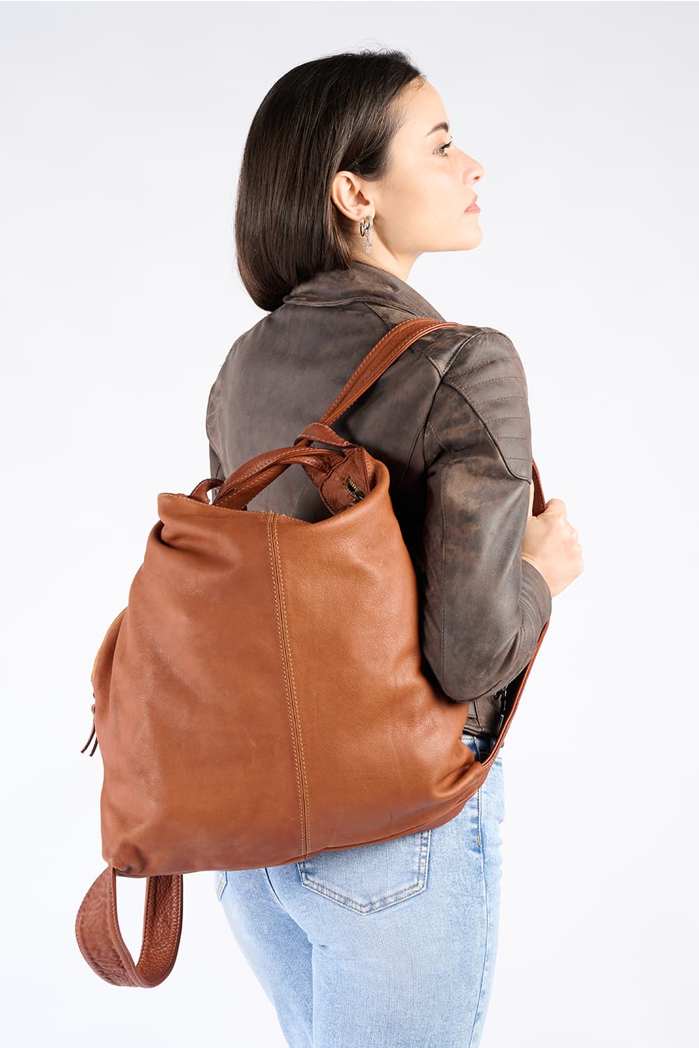 Pistoia women's bag 100% genuine leather Made in Italy - Barone Firenze