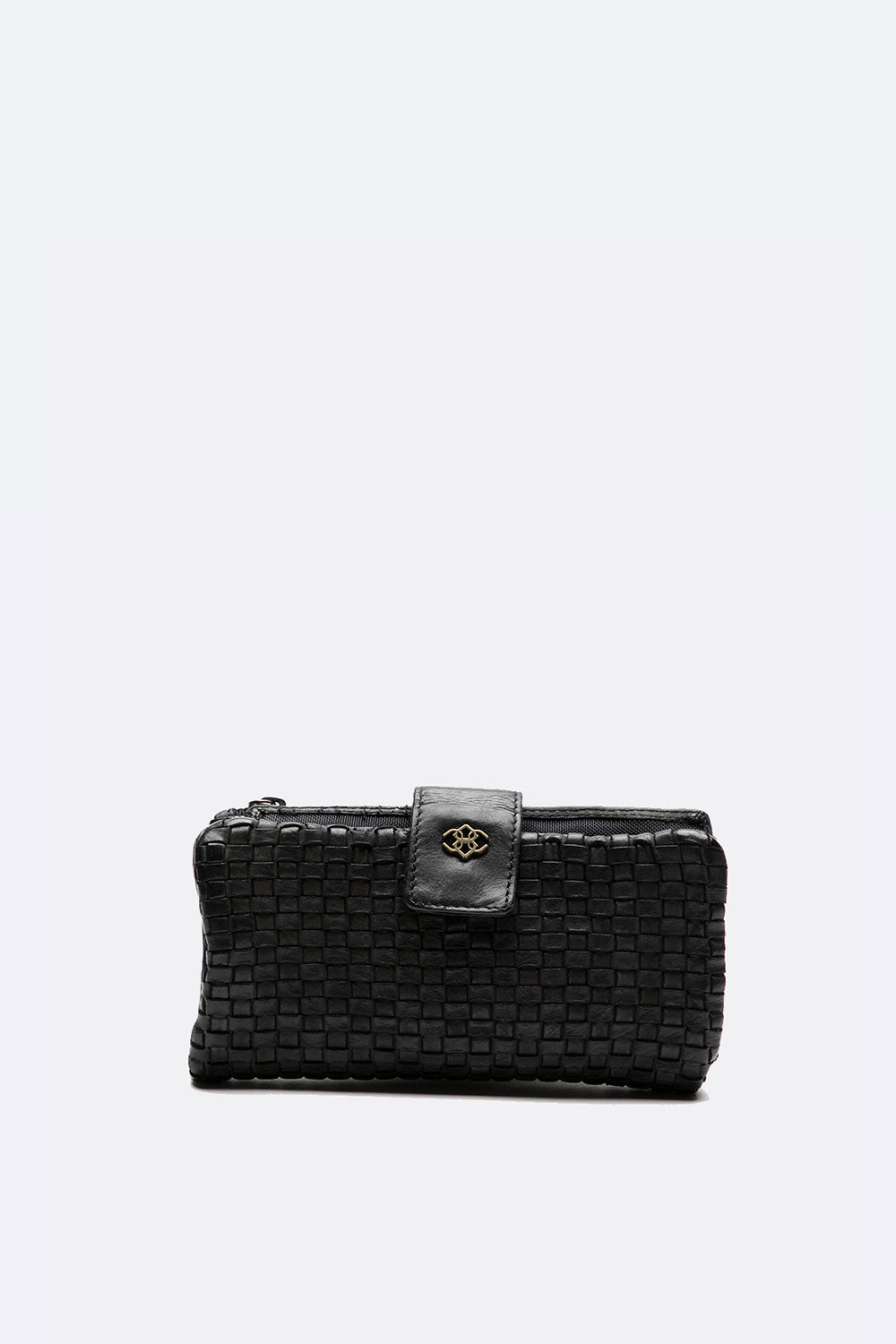 Intreccio Large Button Wallet - Barone Firenze