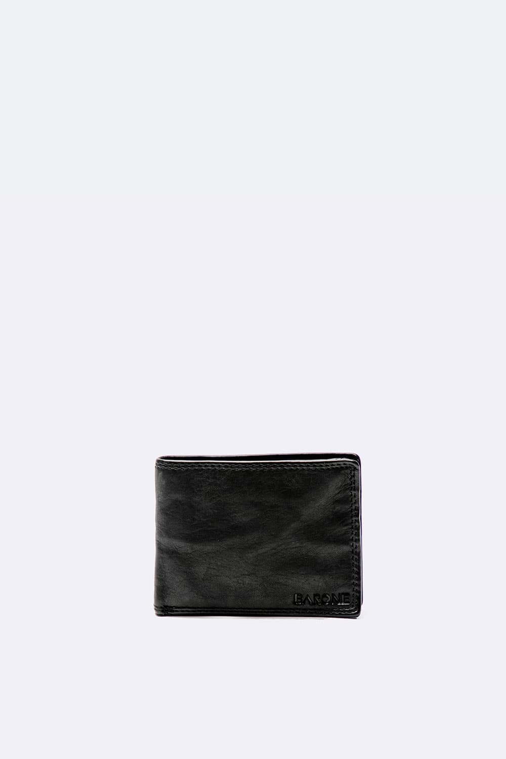 Men's Smooth Wallet 100% genuine leather Made in Italy | Barone Firenze